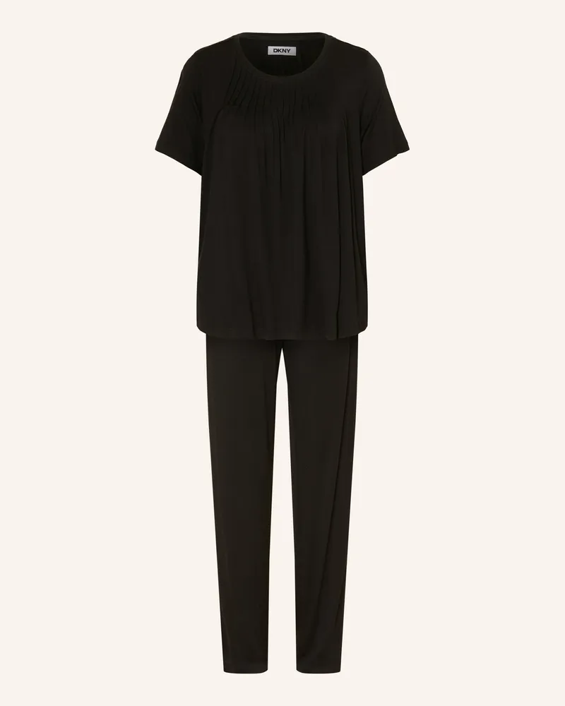 DKNY Schlafanzug Forever Dkny schwarz Schwarz