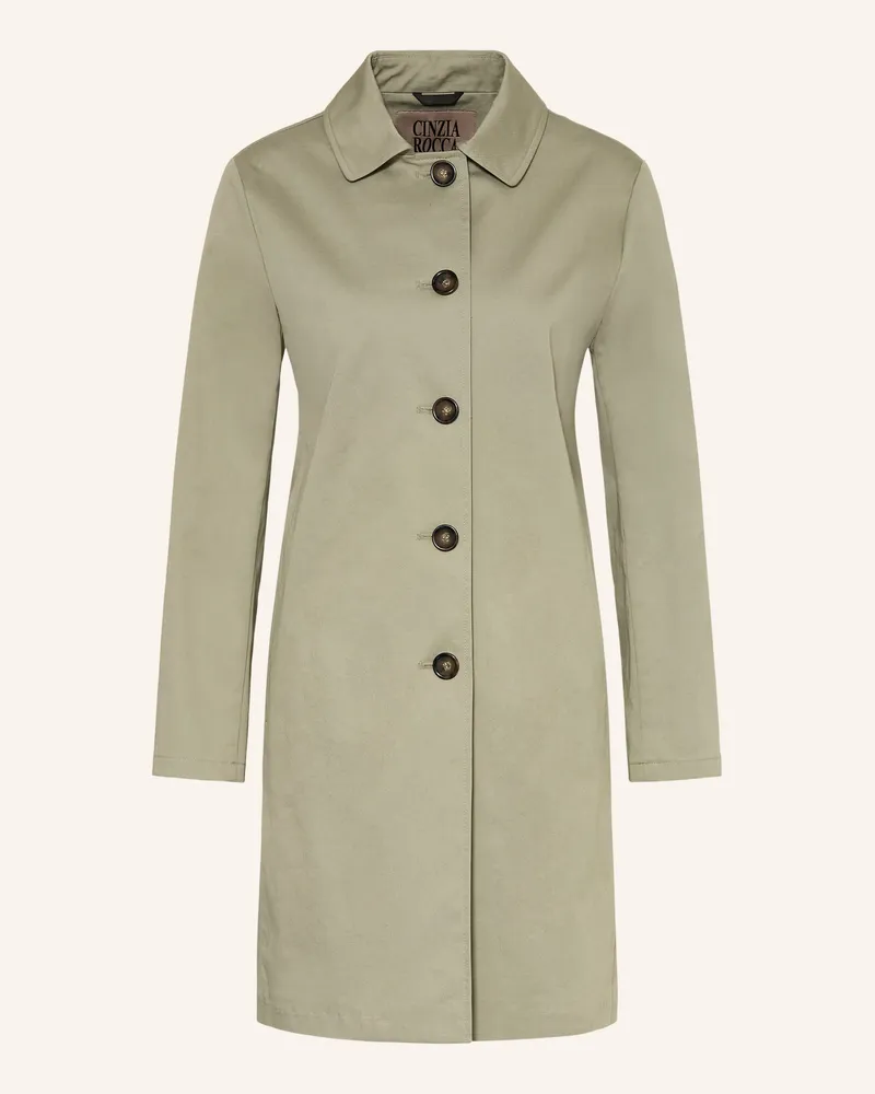 Cinzia Rocca Mantel gruen Hellgrün