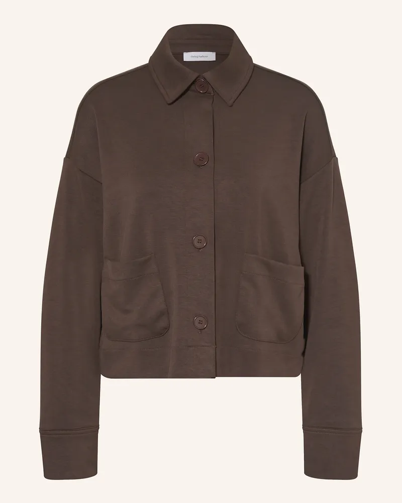 Darling Harbour Kastenjacke Chocolate
