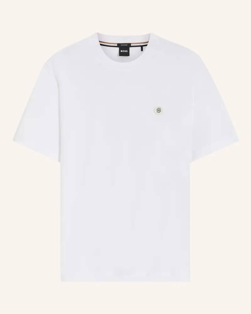 HUGO BOSS T-Shirt C-Taut 01 Regular Fit weiss Weiss