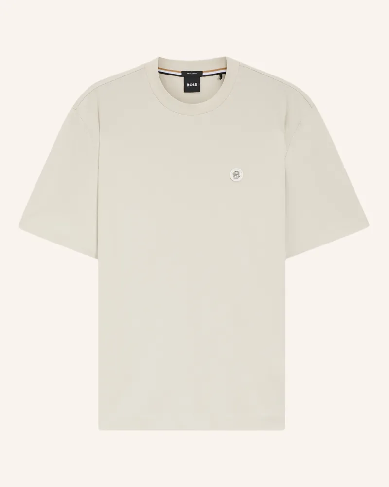 HUGO BOSS T-Shirt C-Taut 01 Regular Fit weiss Weiss