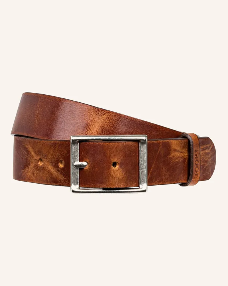JOOP! Ledergürtel Cognac