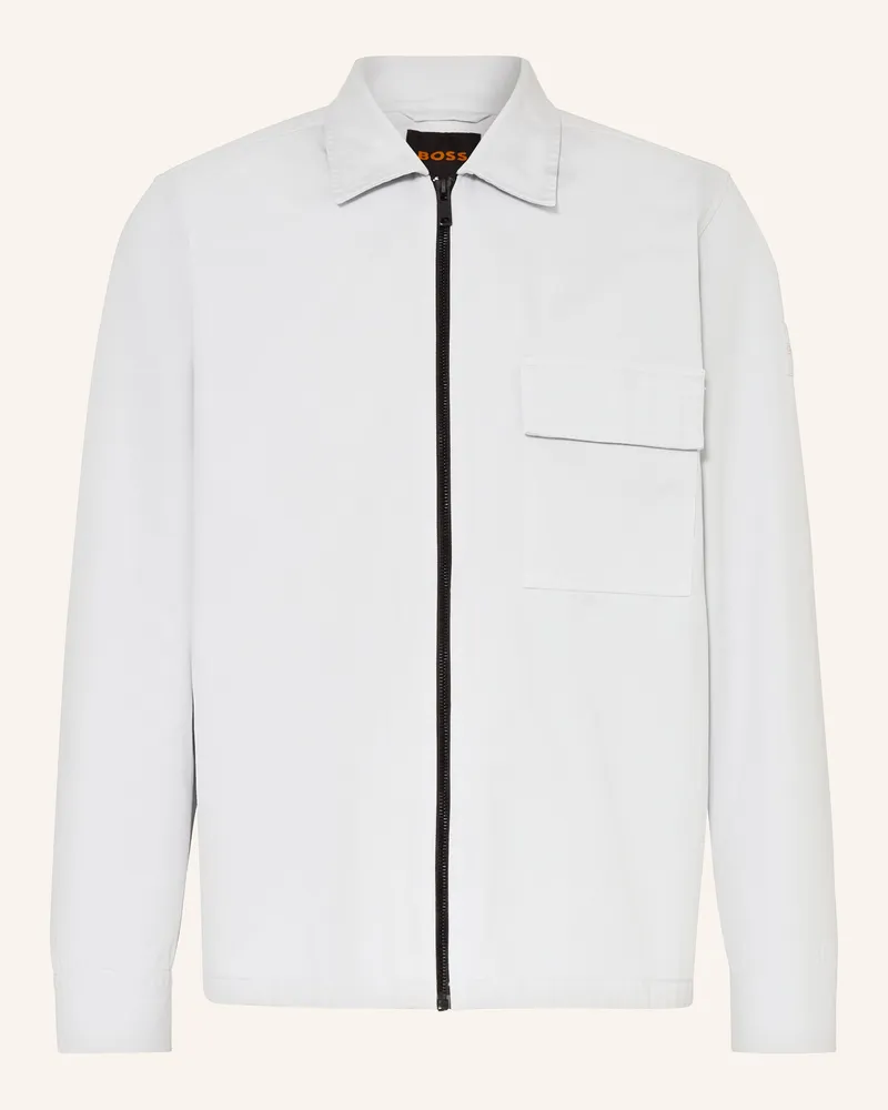 HUGO BOSS Overjacket LORUM Hellgrau