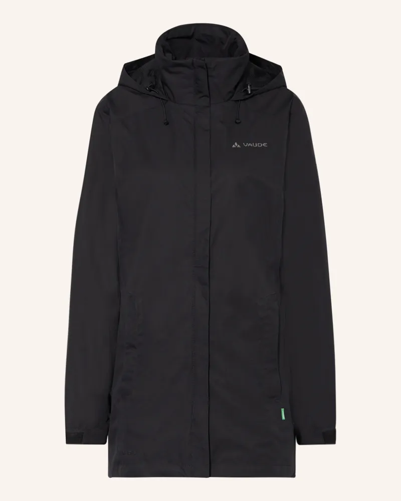 Vaude Outdoor-Jacke W ESCAPE PARKA Schwarz