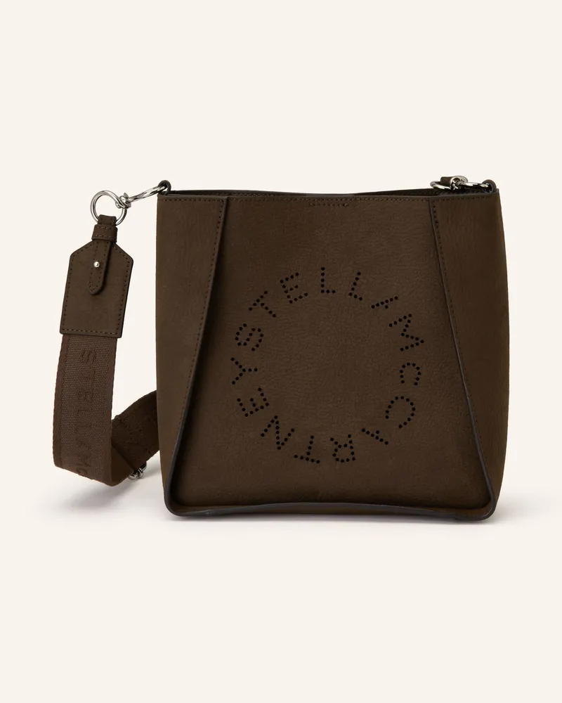 Stella McCartney Umhängetasche braun Dunkelbraun