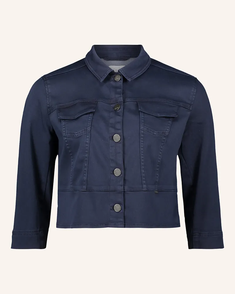 Betty Barclay Cropped-Jacke mit 3/4-Arm Dunkelblau