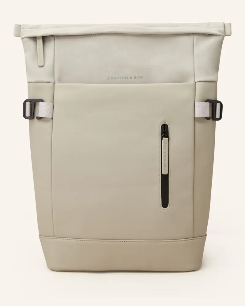 Kapten & Son Rucksack AARHUS 14 l mit Laptop-Fach Taupe