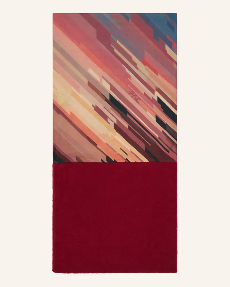 P.A.C. Multifunktionstuch RECYCLED FLEECE Dunkelrot