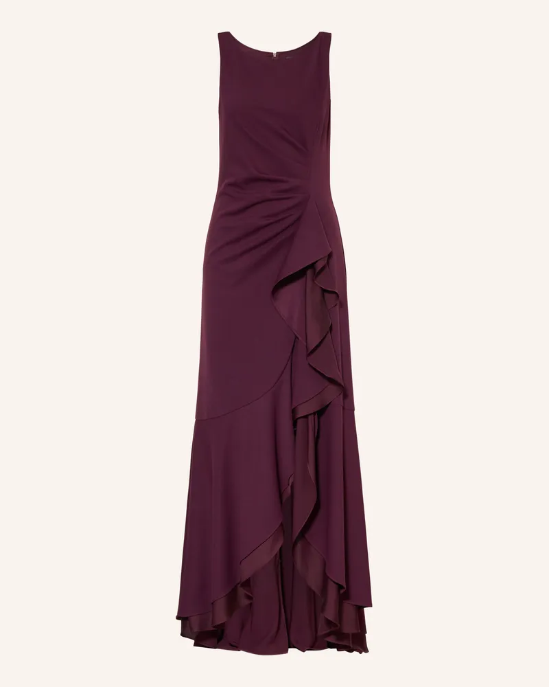 Vera Mont Abendkleid Mit Volants rot Dunkelrot