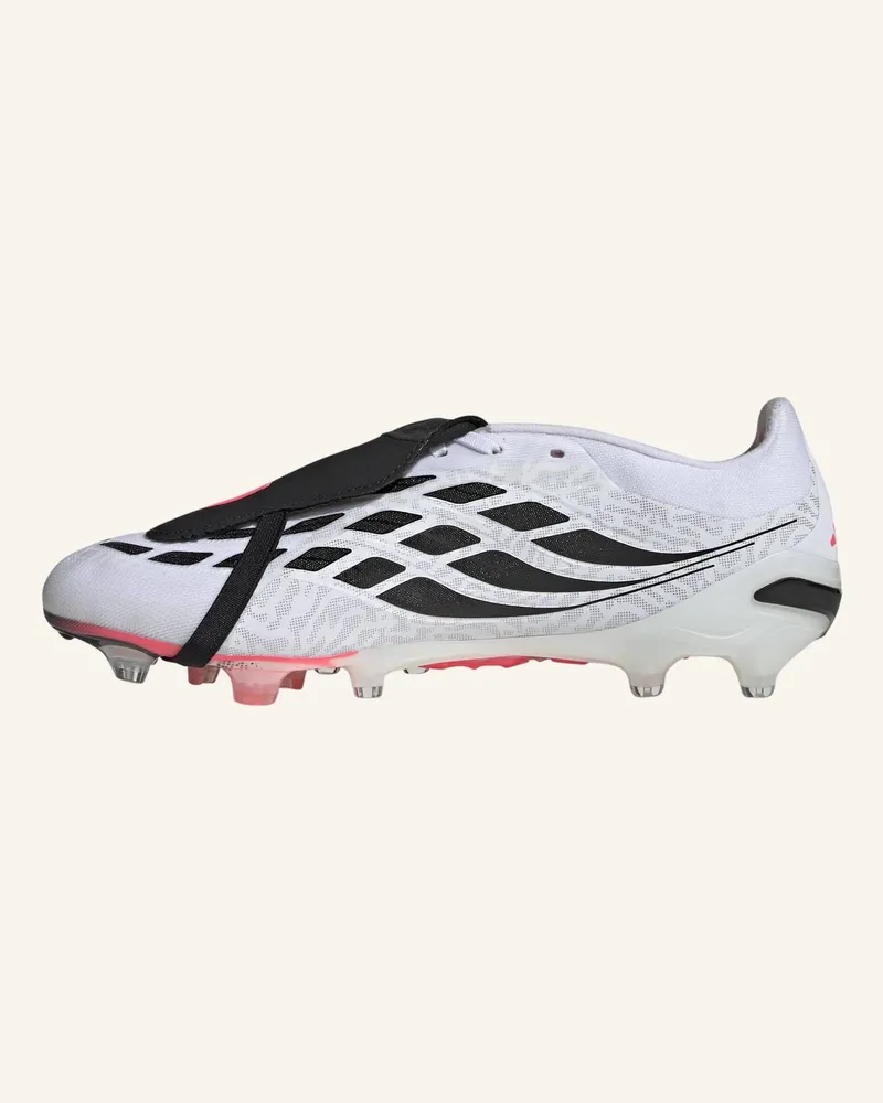 adidas Predator Pro Fussballschuh, Kunstrasen, Umschlagbare Zunge weiss Weiss