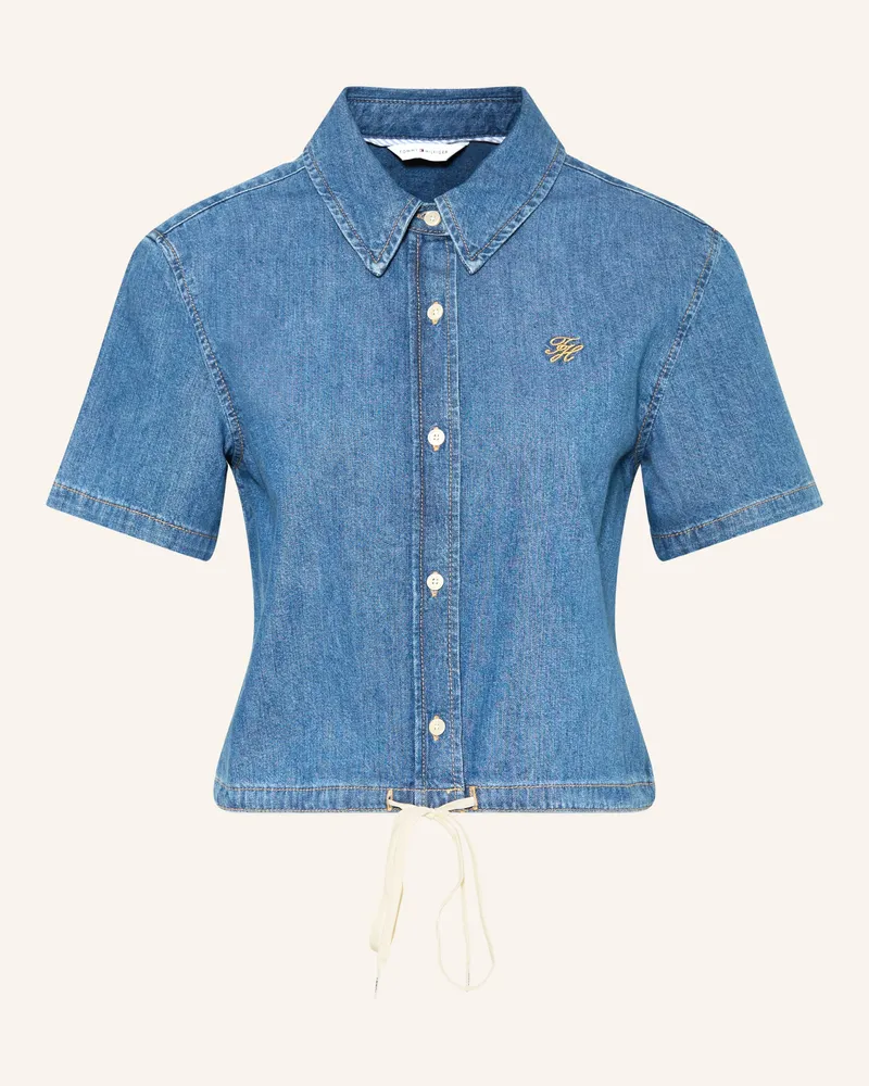 Tommy Hilfiger Jeansbluse blau Blau