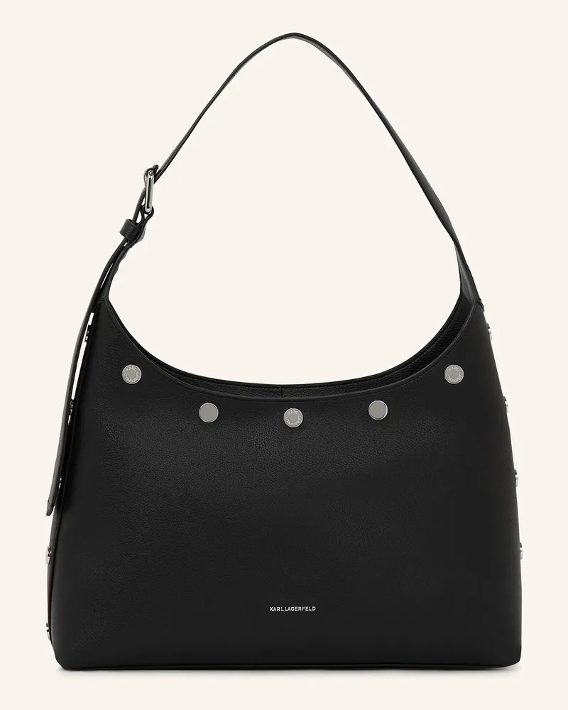 Karl Lagerfeld Hobo-Bag Schwarz