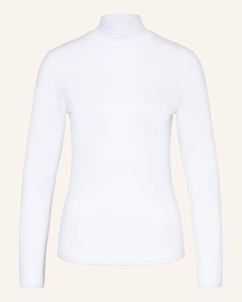 Boviva Rollkragenshirt Weiss