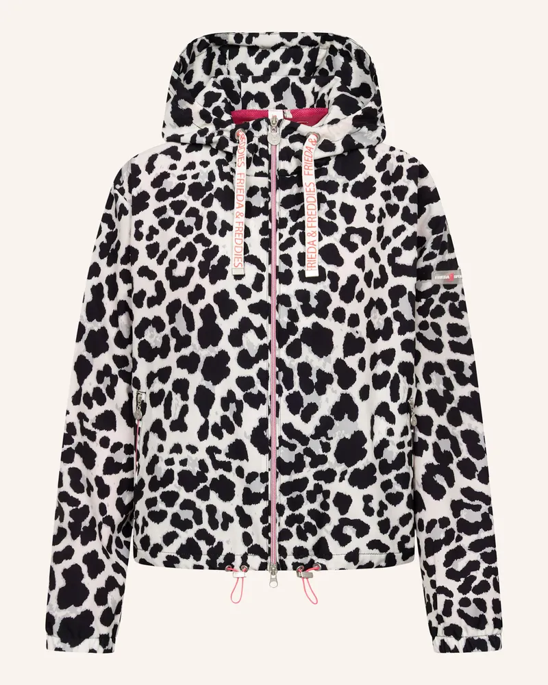 Frieda & Freddies Windbreaker schwarz Grau