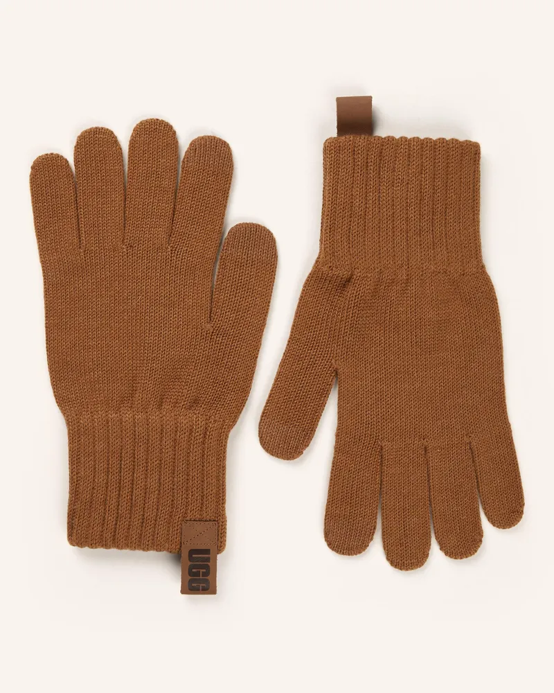 UGG Handschuhe Camel
