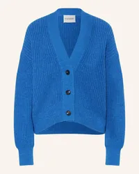 Closed Strickjacke mit Alpaka Blau