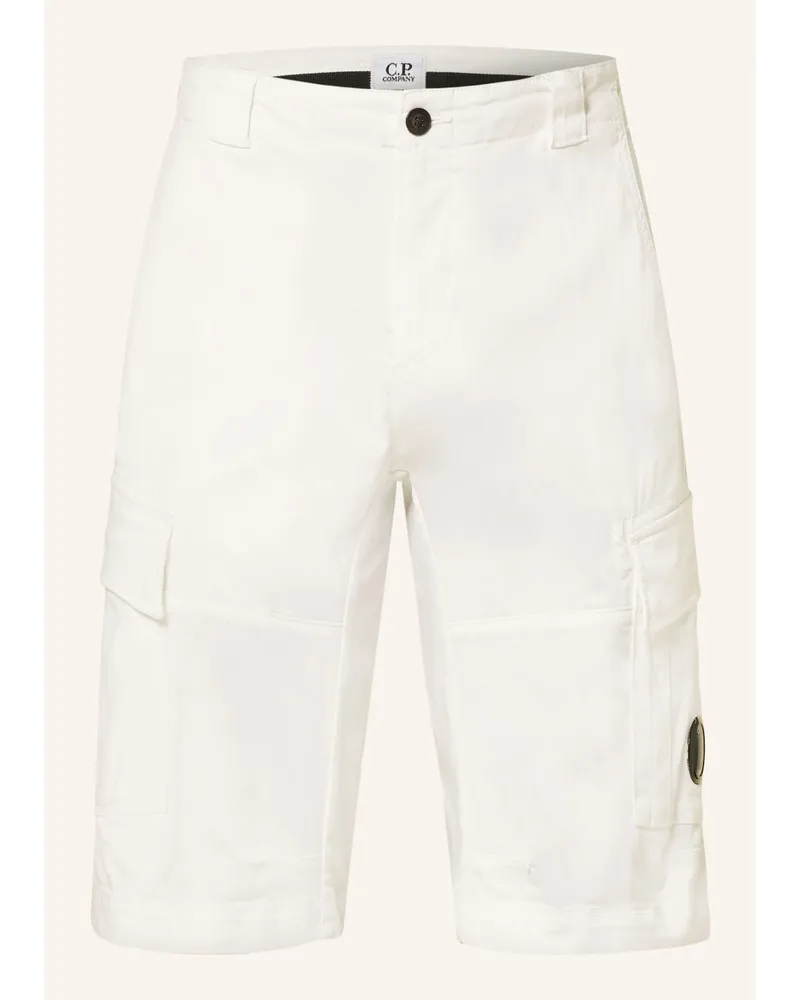 C.P. Company Cargoshorts Weiss