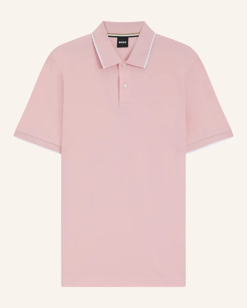 HUGO BOSS Poloshirt PARLAY 250_IN Regular Fit Hellrosa