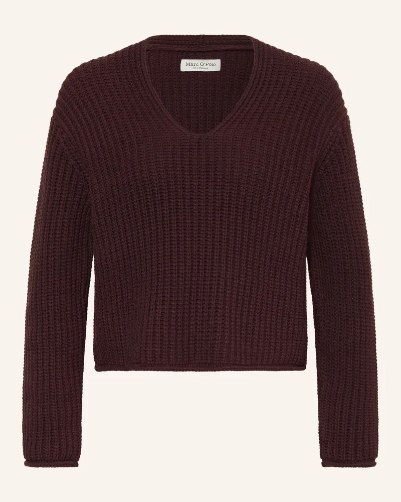 Marc O'Polo Pullover rot Dunkelrot