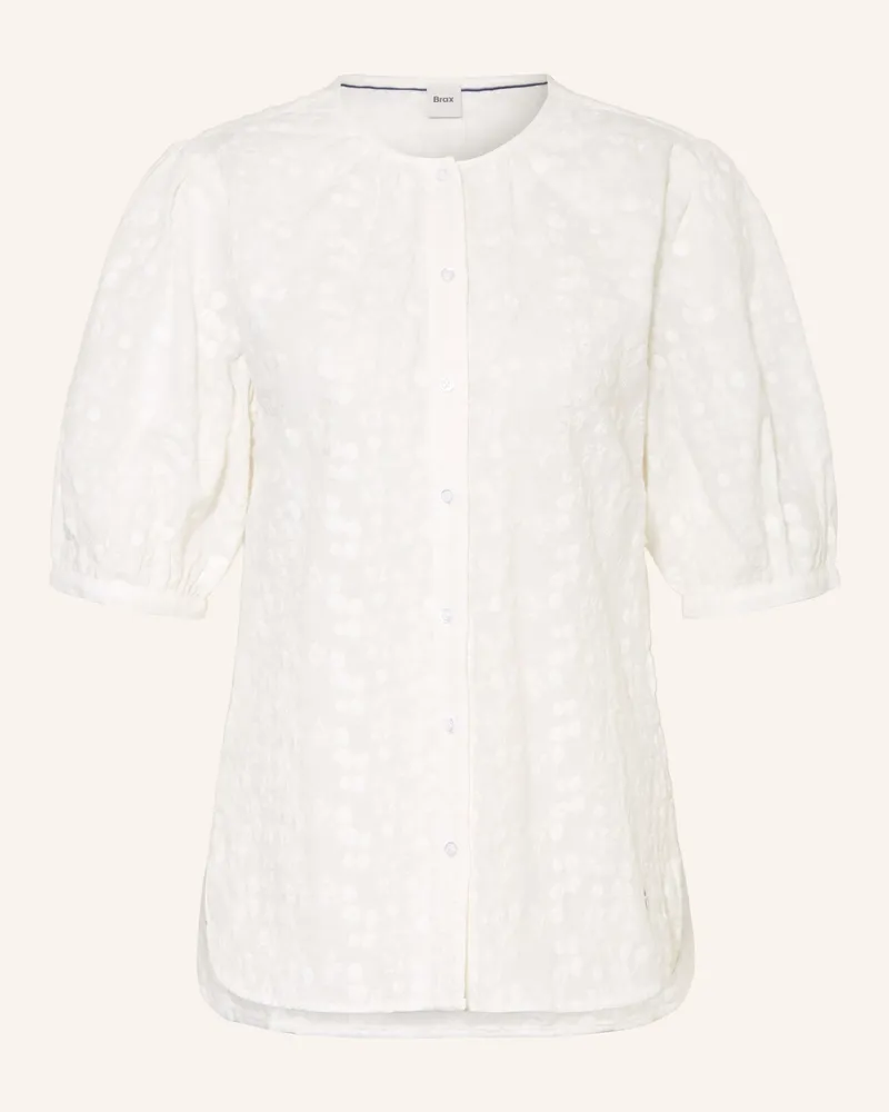 Brax Bluse Vea Mit 3/4-Arm weiss Weiss