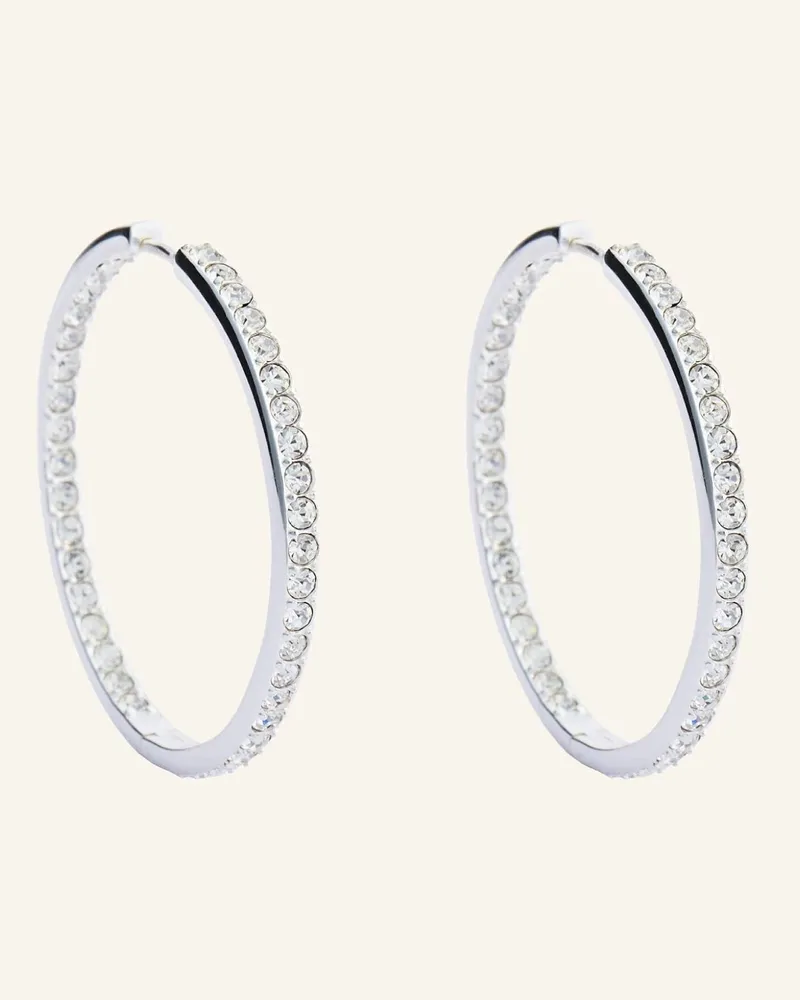 POMPIDOU Ohrringe LILLIAN MAXI PAVé by GLAMBOU Silber