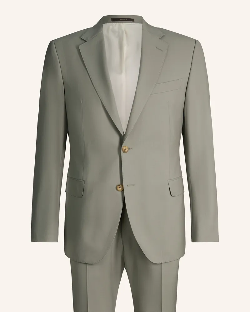 windsor. Anzug Shaped Fit Grün