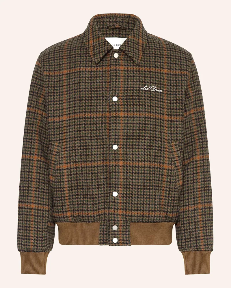 LES DEUX Blouson VARSITY Braun