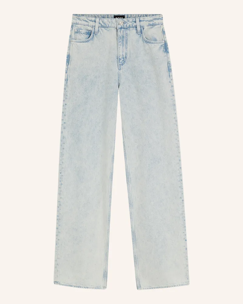 HUGO BOSS Jeans Crossroad-Bf 0.2 Boyfriend Fit blau Blau