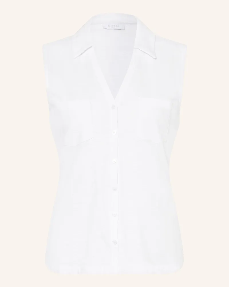 HOBBS London Blusentop Anais Aus Jersey weiss Weiss