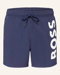 HUGO BOSS Badeshorts OCTOPUS Blau