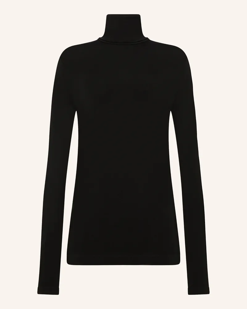 Wolford Pullover AURORA TOP LONG SLEEVES Schwarz
