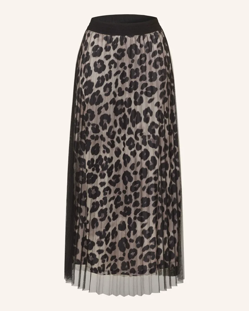 S.Oliver Plisseerock Grau