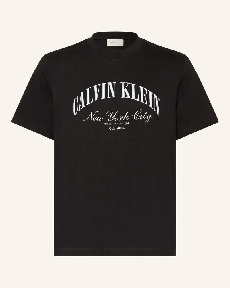 Calvin Klein T-Shirt schwarz Schwarz