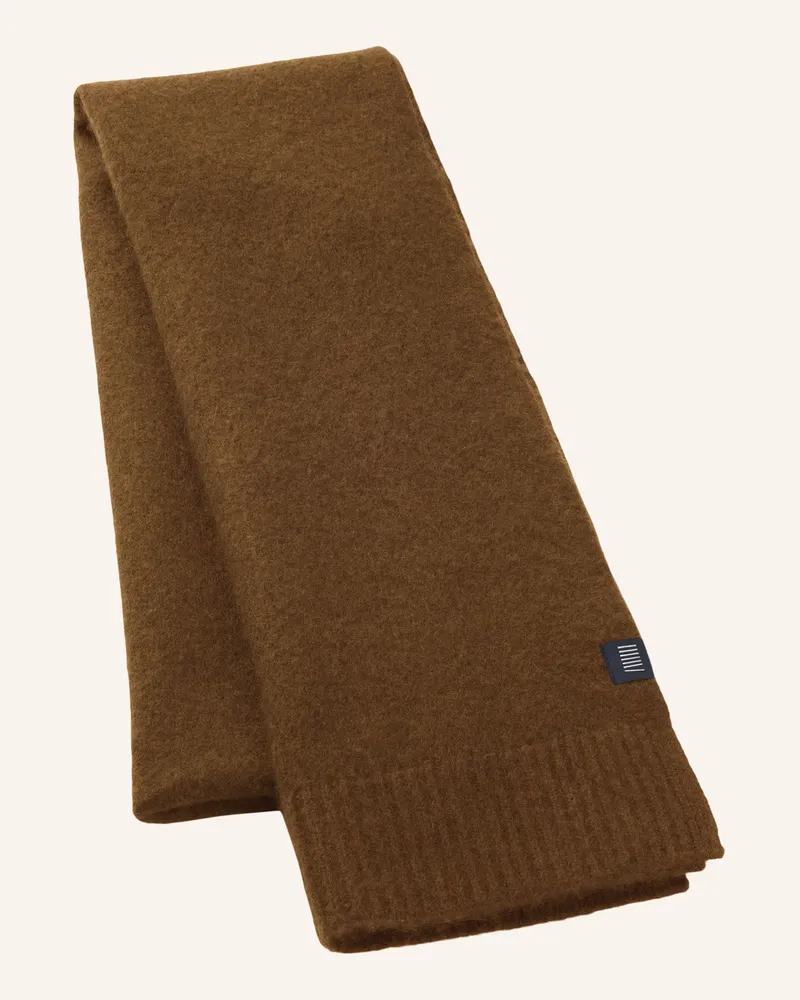 HUGO BOSS Schal Fabio_Scarf_Db braun Dunkelbraun