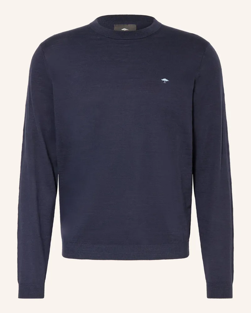 Fynch-Hatton Pullover blau Dunkelblau
