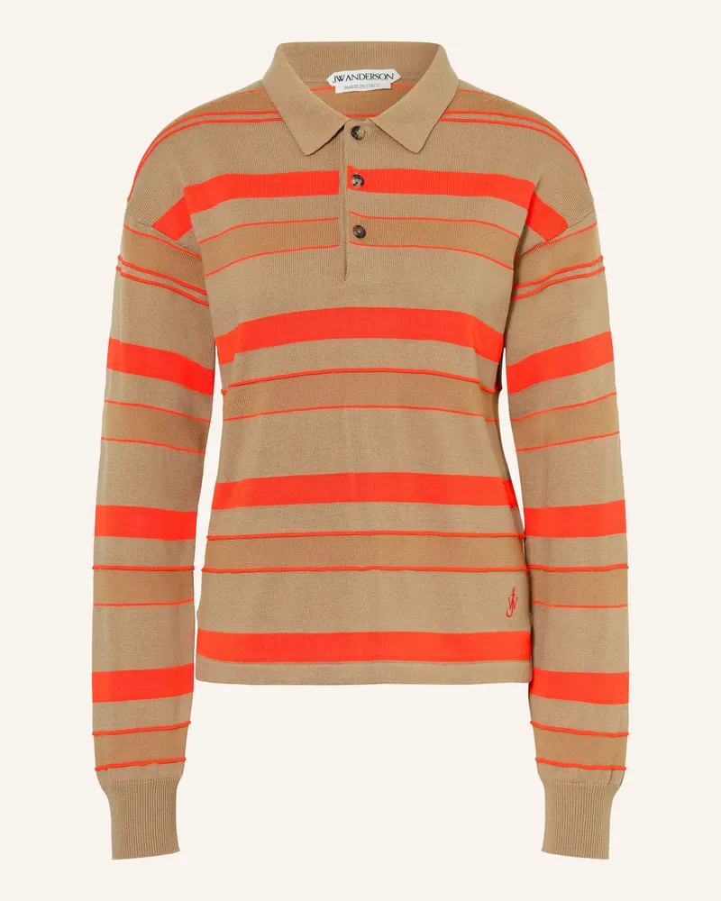 J.W.Anderson Strick-Poloshirt beige Beige