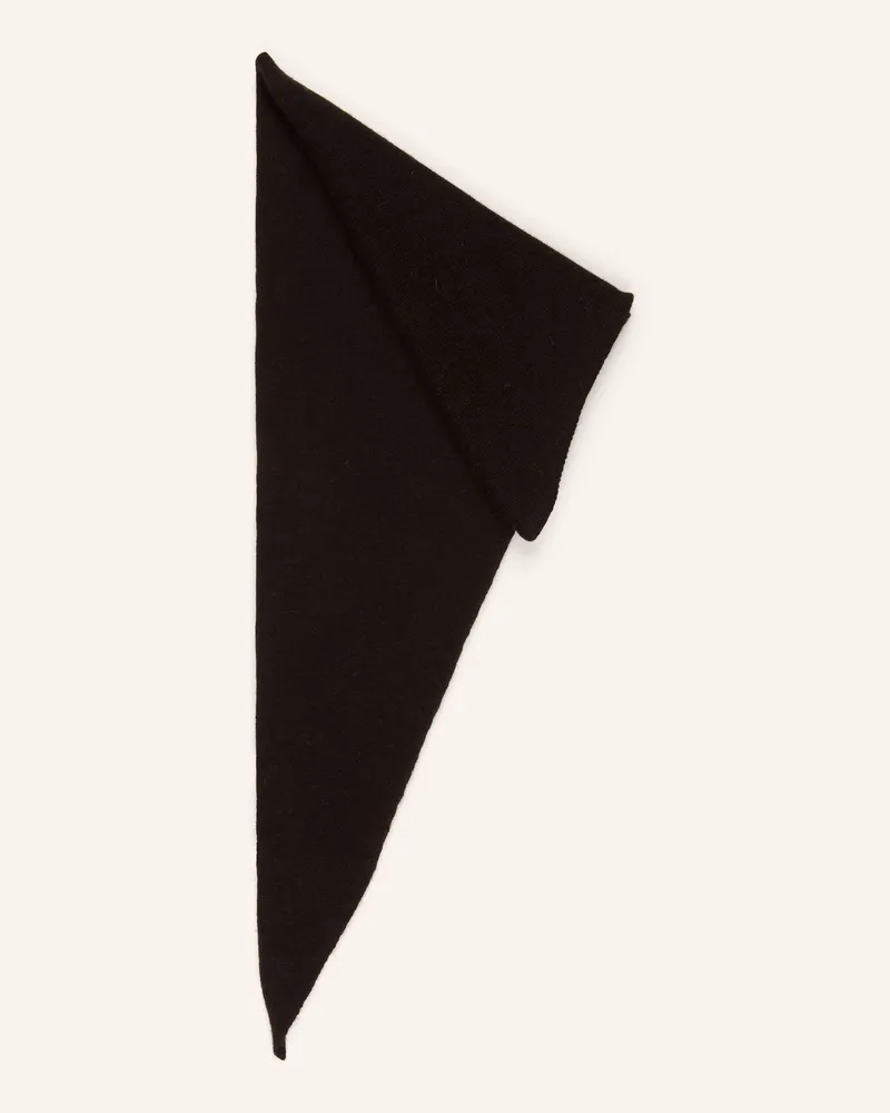 Lisa Yang Dreieckstuch Florianne Aus Cashmere braun Dunkelbraun