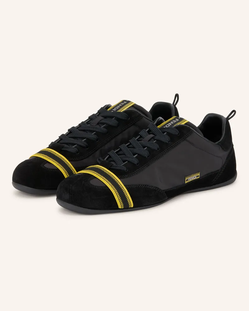 Fendi Sneaker schwarz Schwarz