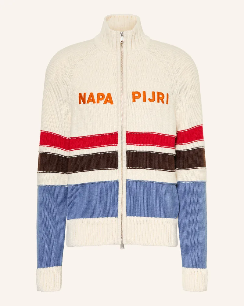 Napapijri Strickjacke D-Aldar Fz weiss Creme
