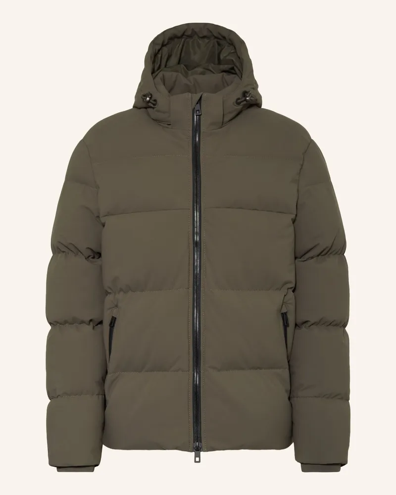 Strokesman's Steppjacke gruen Khaki