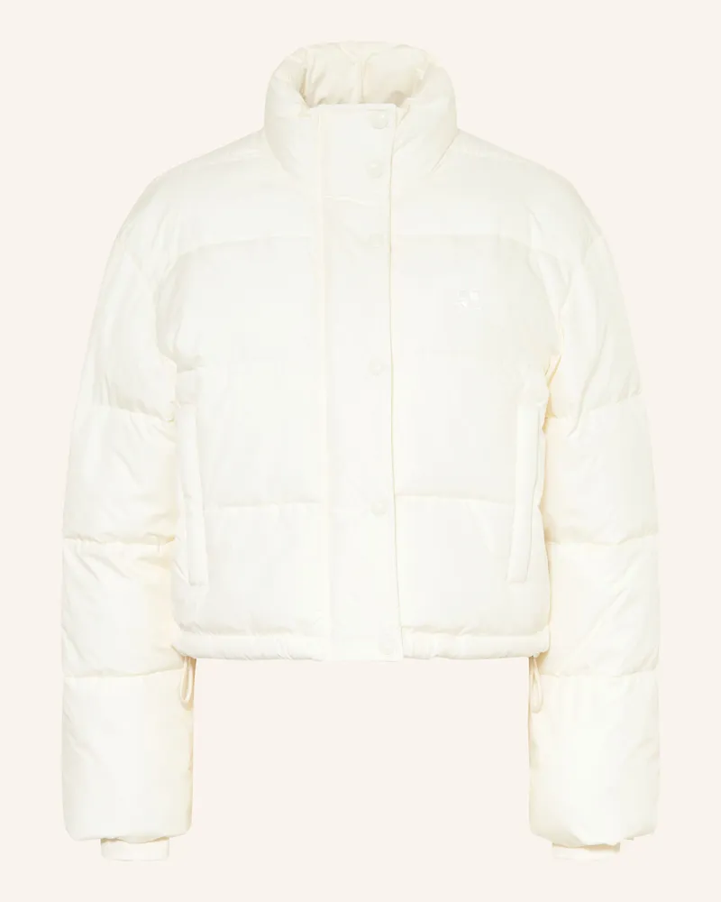 Courrèges Steppjacke weiss Beige