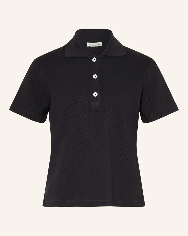 Marc O'Polo Piqué-Poloshirt blau Dunkelblau