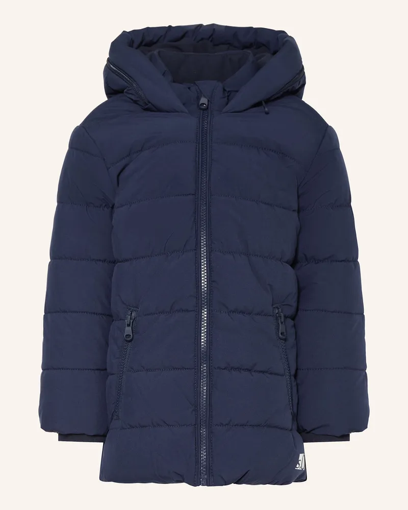 S.Oliver Steppmantel blau Dunkelblau