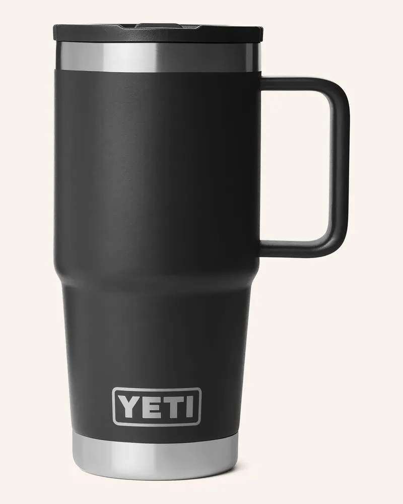 Yeti Thermobecher RAMBLER Schwarz