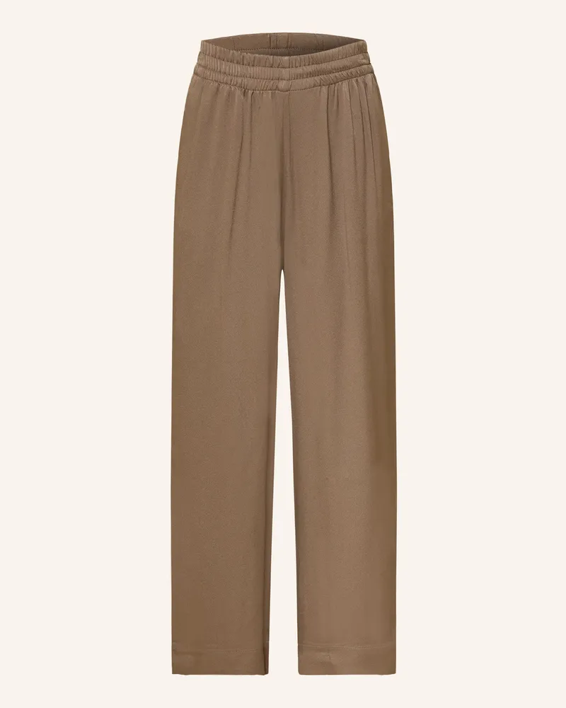 American Vintage Marlenehose TIDIM Braun