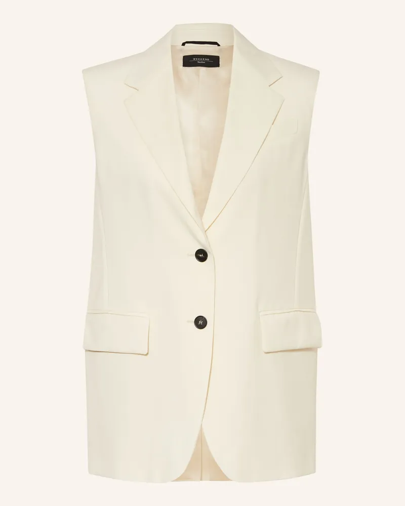 Max Mara Blazerweste DONNA Weiss