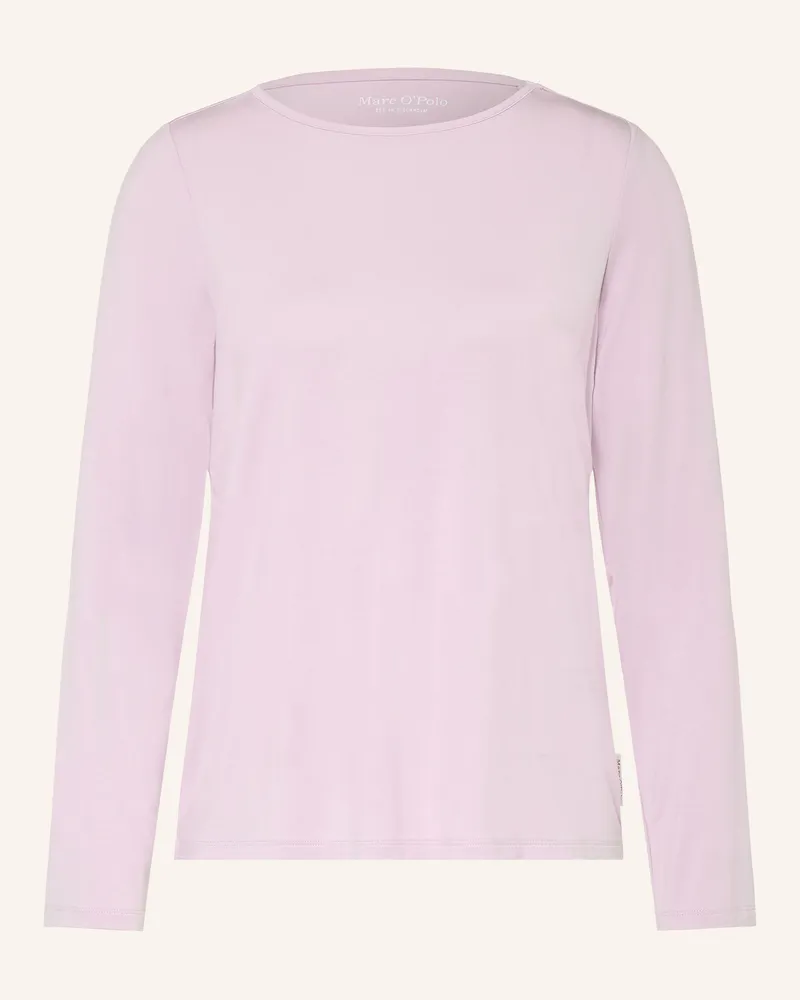 Marc O'Polo Schlafshirt lila Helllila