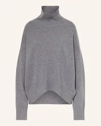 SoSUE Oversized-Pullover aus Merinowolle Grau