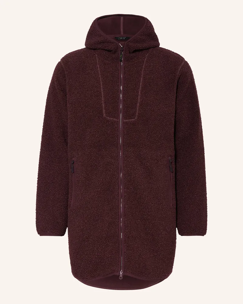 me°ru' Teddyfell-Jacke SIGTUNA Altrosa