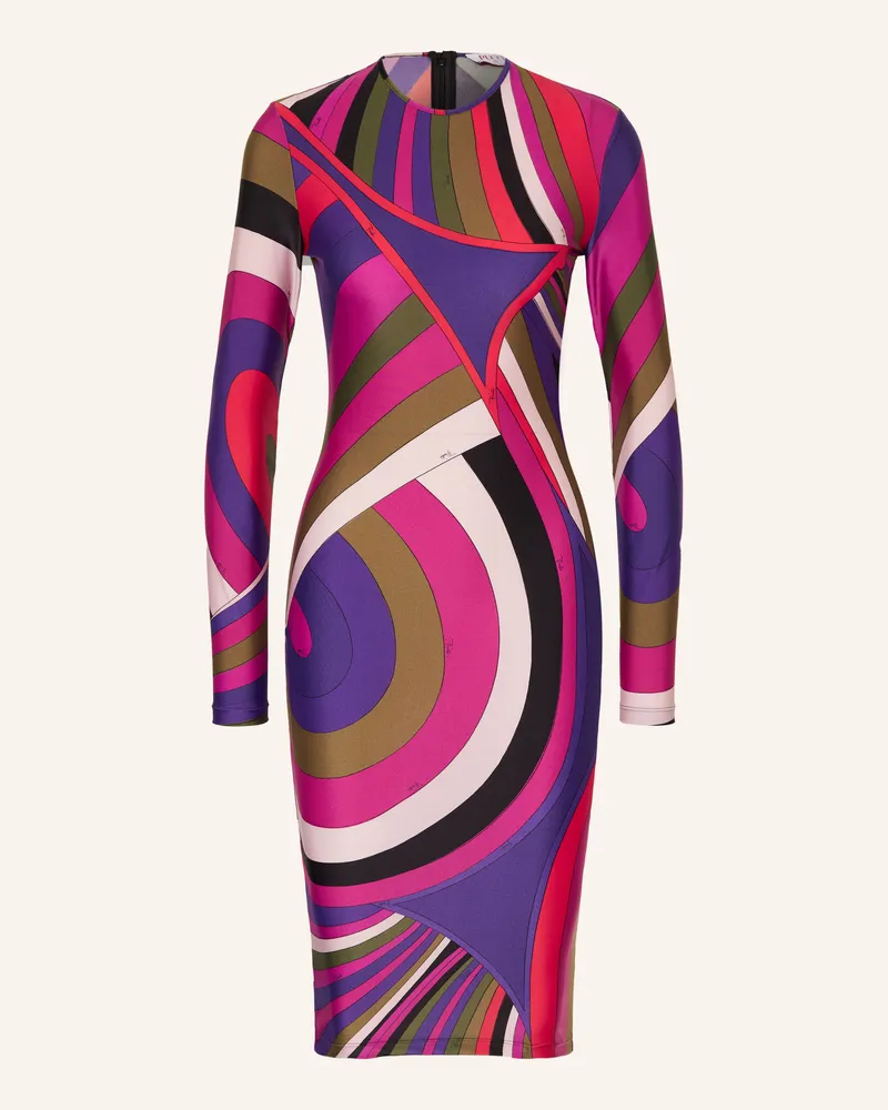 Emilio Pucci Etuikleid Fuchsia